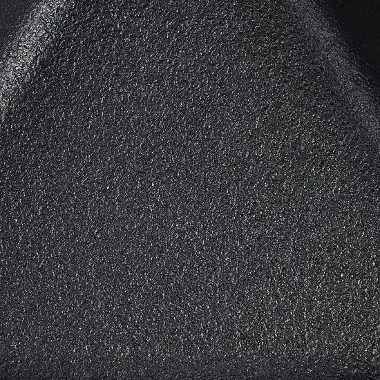 Lodge HMST Cast Iron Server, Seasoned Triangle Mini Single Dessert Appetizer Server, Black, 6.25 x 2.25 Inches {6}