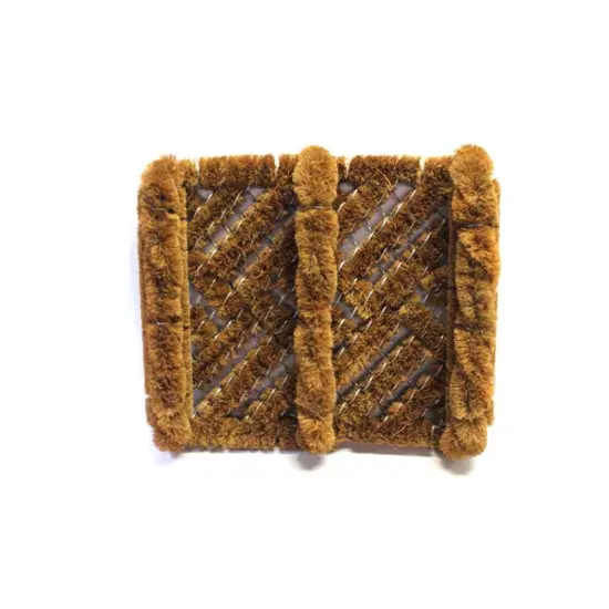 Estate Boot and Shoe Scraper Natural Coconut Fiber and Wire Brush Cleaner {1}