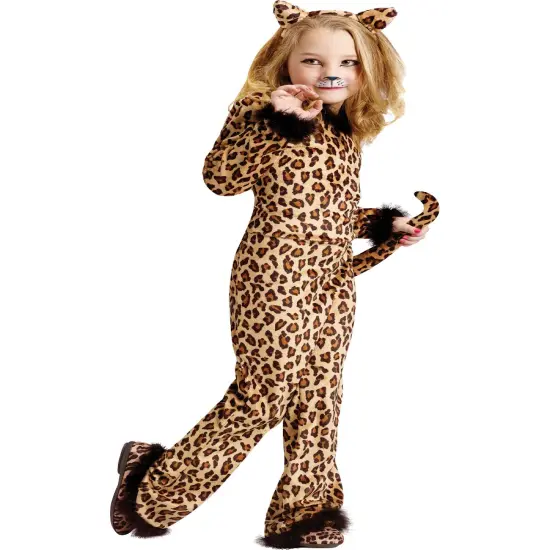 Pretty Little Leopard Girl's Costume {1}