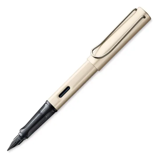 Lamy Lx Fountain Pen - Palladium, Medium Nib {1}