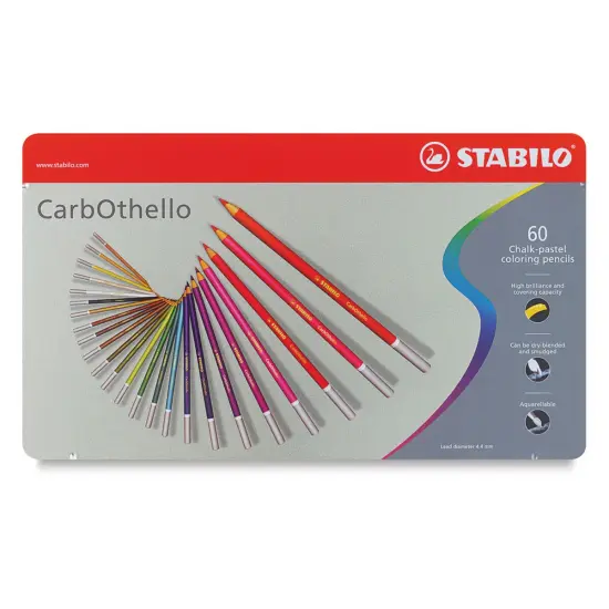 Stabilo CarbOthello Pastel Pencils - Set of 60 {1}