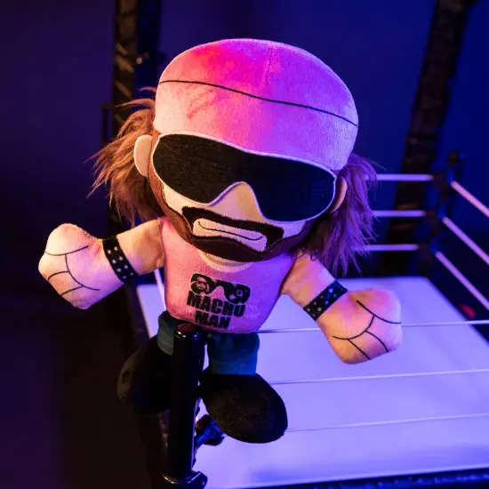 Bleacher Creatures WWE Macho Man Randy Savage 8" Kuricha Sitting Plush {6}