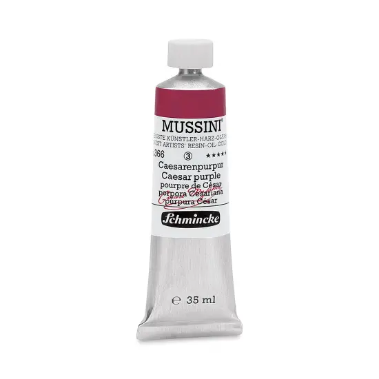Schmincke Mussini Oil Colors - Caesar Purple, 35 ml tube {1}
