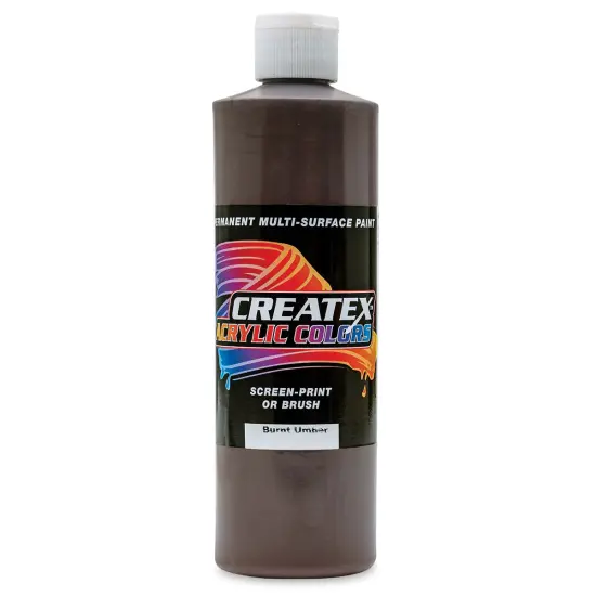 Createx Acrylics - Burnt Umber, Pint {1}