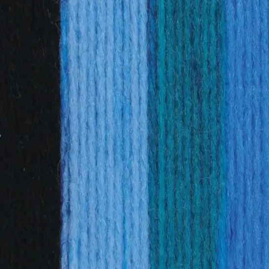 Multipack of 12 - Bernat Super Value Stripes Yarn-Oceana {3}