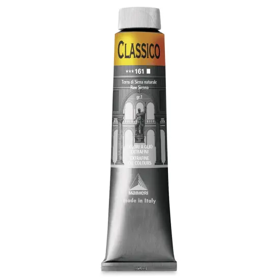 Maimeri Classico Oil Color - Raw Sienna, 200 ml tube {1}