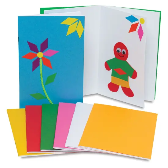 Hygloss Bright Books - Pkg of 20, 5.5" x 8.5", Assorted Colors {1}