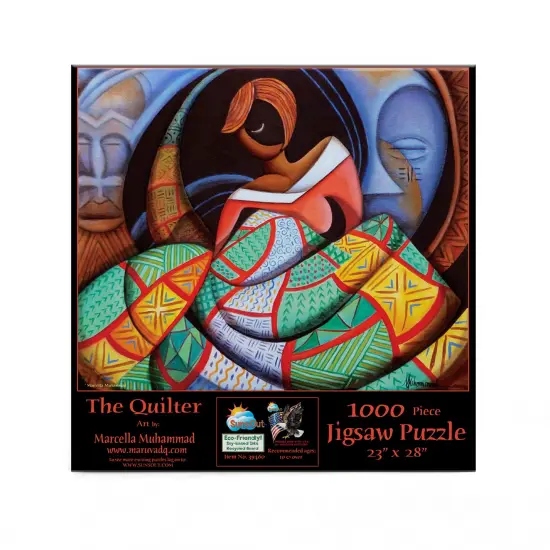 Sunsout The Quilter 1000 pc Jigsaw Puzzle 39460 {4}