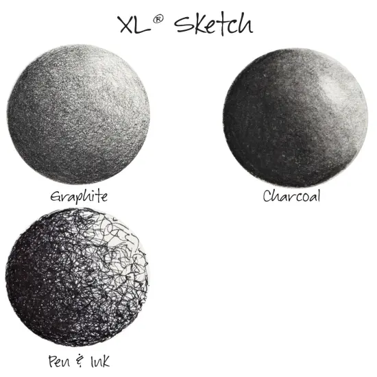 Canson XL Sketch Pad 9"X12"-100 Sheets {2}