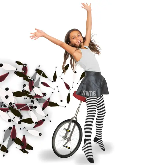 Black and White Socks - Over The Knee Striped Thigh High Costume Accessories Stockings for Men, Women and Kids {2}