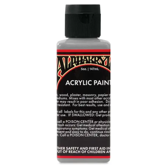 Alpha6 Alphakrylic Acrylic Paint - Metallic Silver, 5 oz {1}
