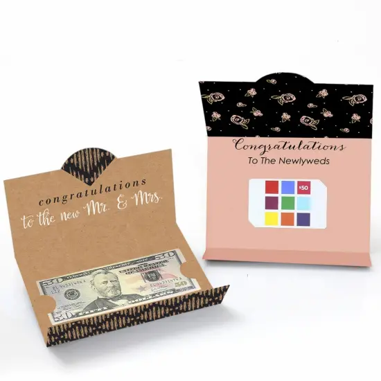 Big Dot of Happiness Assorted Wedding Cards - Wedding Money and Gift Card Holders - Set of 8 {6}