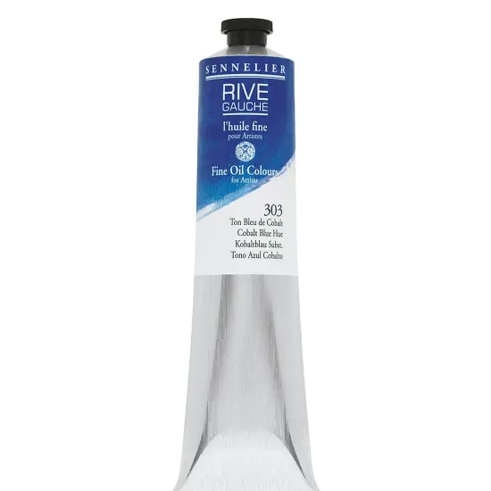 Sennelier Rive Gauche Artists Oil Color - Cobalt Blue Hue, 200 ml {1}