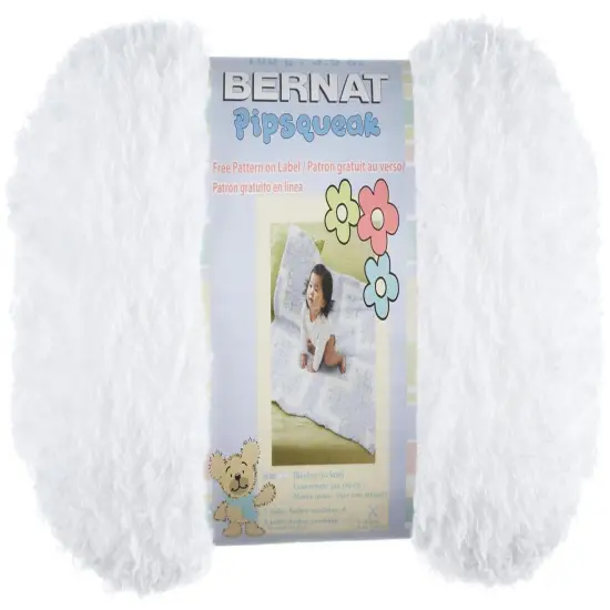 Multipack of 6 - Bernat Pipsqueak Yarn-Whitey White {2}