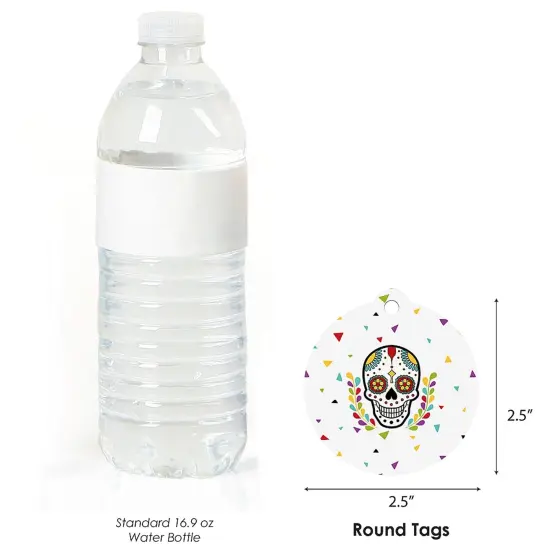 Big Dot of Happiness Day of the Dead - Sugar Skull Party Gift Tags (Set of 20) {4}