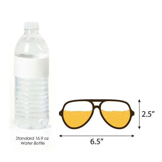 Big Dot of Happiness Oktoberfest Glasses - Paper Card Stock Party Photo Booth Props Kit - 10 Count {6}