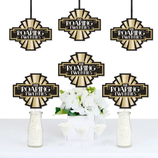 Big Dot of Happiness Roaring 20's - Art Deco DIY 1920s Jazz Party Essentials - Set of 20 {1}