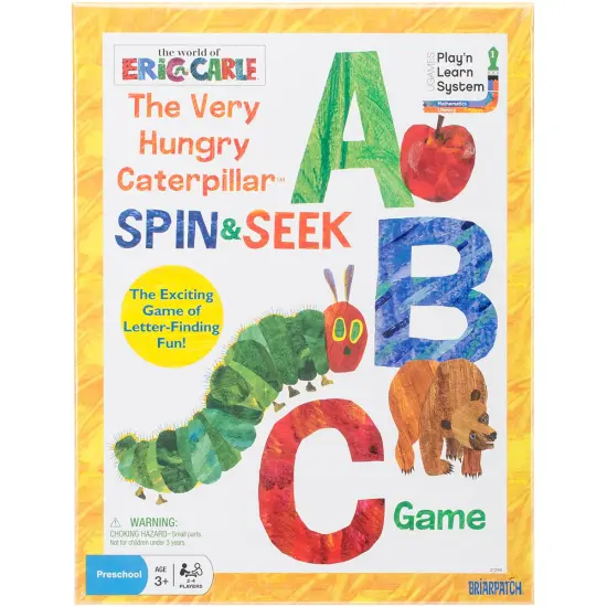 Briarpatch Very Hungry Caterpillar Spin & Collect ABC Game {1}