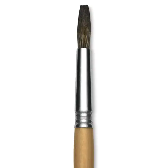 Escoda Squirrel Hair Ceramic Brush - Square Tip, Size 14 {1}