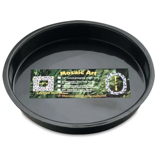 Mosaic Mold - Stepping Stone, 12" diameter, Round {2}