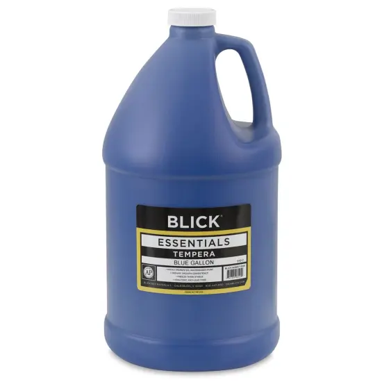 Blick Essentials Tempera - Blue, Gallon {1}
