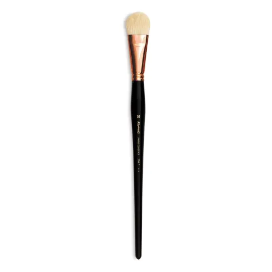 Raphael Paris Classic Brush - Short Filbert, Long Handle, Size 16 {1}