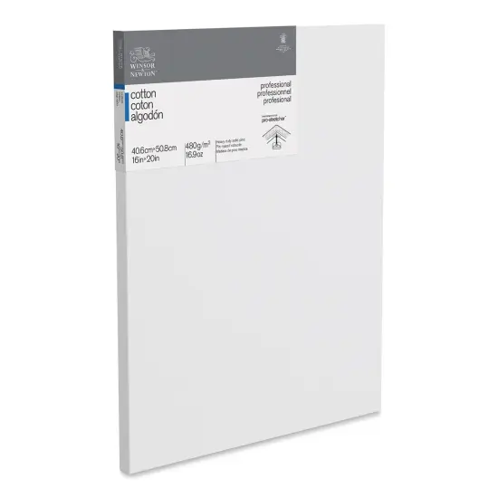 Winsor & Newton Professional Cotton Canvas - 16" x 20", Traditional Profile {1}