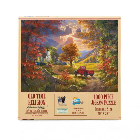 Sunsout Old Time Religion 1000 pc Jigsaw Puzzle 69706 {4}