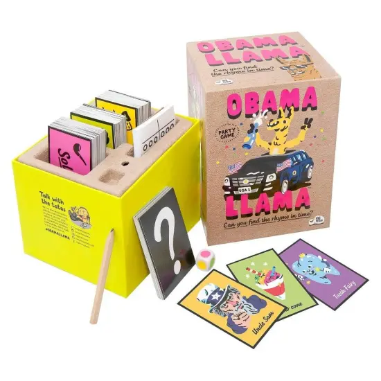 Obama Llama: The Celebrity Rhyming Party Game {2}