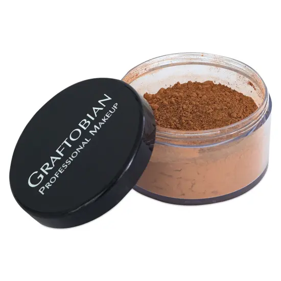 Graftobian HD LUXE Cashmere Setting Powder - Pecan Pie {1}