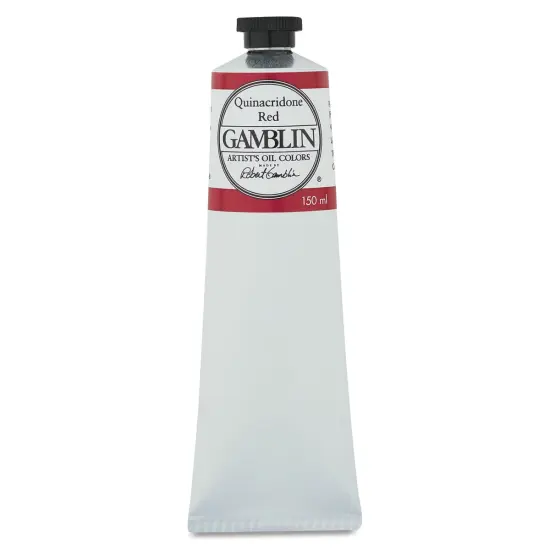 Gamblin Artist's Oil Color - Quinacridone Red, 150 ml {1}