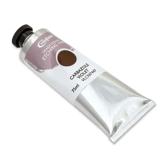 Cranfield Traditional Etching Ink - Carbazole Violet, 75 ml {1}