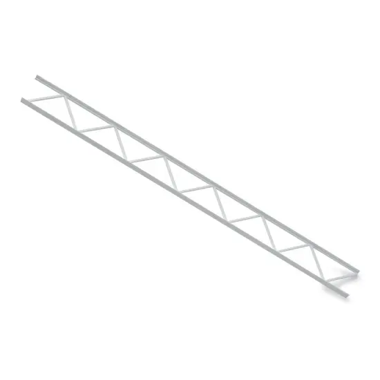 Plastruct Styrene Structural Open Web Trusses - Pkg of 2, 1" H x 1-27/32" W x 12" L {1}