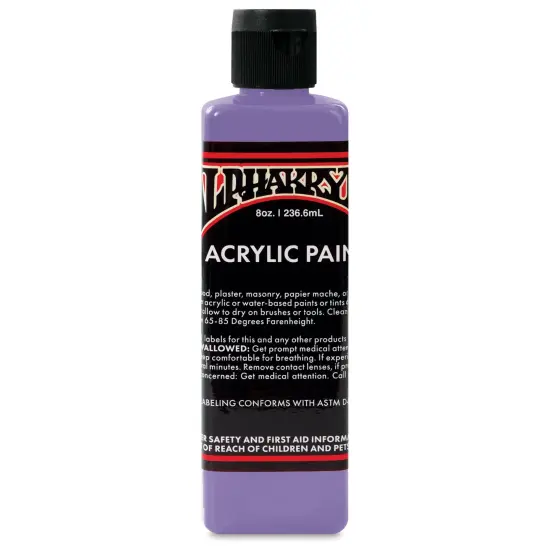 Alpha6 Alphakrylic Acrylic Paint - Violet, 8 oz {1}
