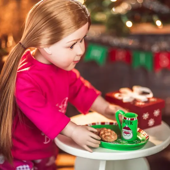 The Queen's Treasures 18 Inch Doll 11 Piece Christmas Accessory Play Set {5}