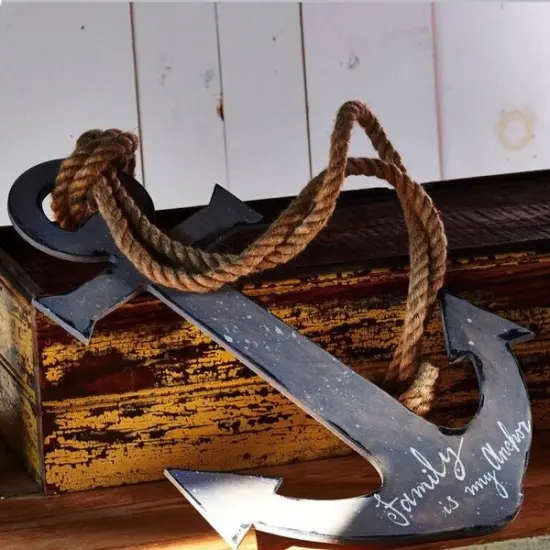 23 in. Unfinished Anchor {2}