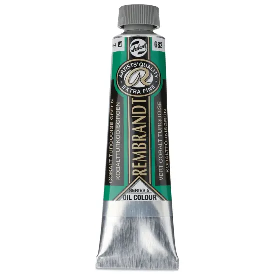 Rembrandt Artists' Oil Color - Cobalt Turquoise Green, 40 ml tube {1}