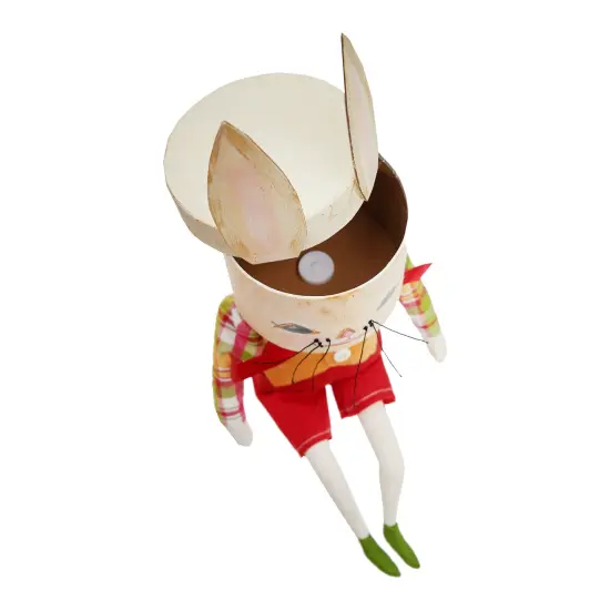 15" Benny Easter Bunny Rabbit Cute Decorative Table Sitter Joe Spencer Figure Figurine {5}