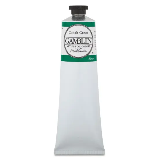 Gamblin Artist's Oil Color - Cobalt Green, 150 ml tube {1}
