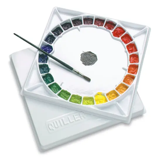 Stephen Quiller Color Wheel Palette - 14" x 14" {1}
