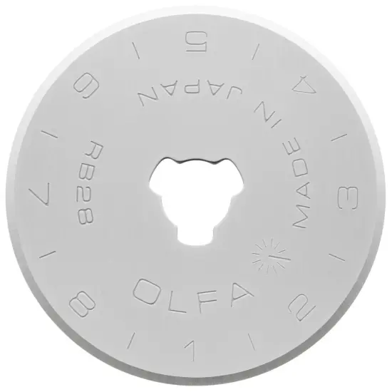 OLFA Rotary Blade 28mm 10/Pkg {4}
