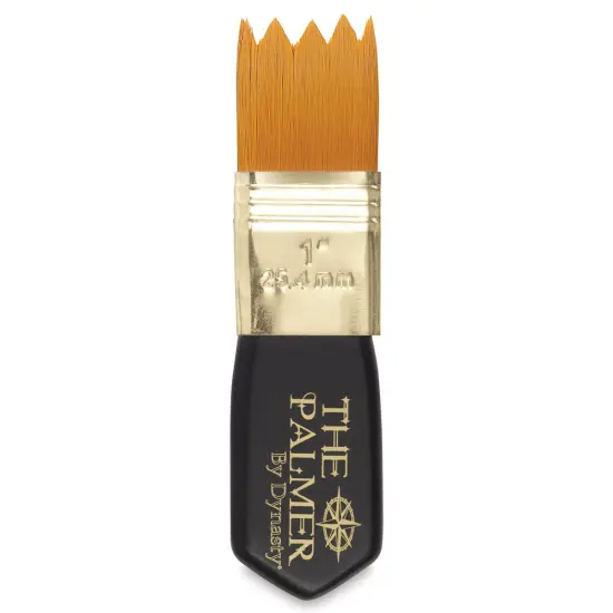 Dynasty Palmer Brush - Wave, Short Handle, 1" {1}