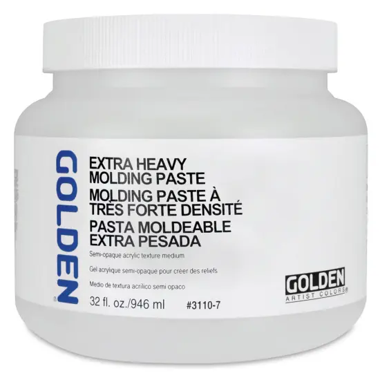Golden Extra Heavy Gel / Molding Paste - 32 oz jar {2}