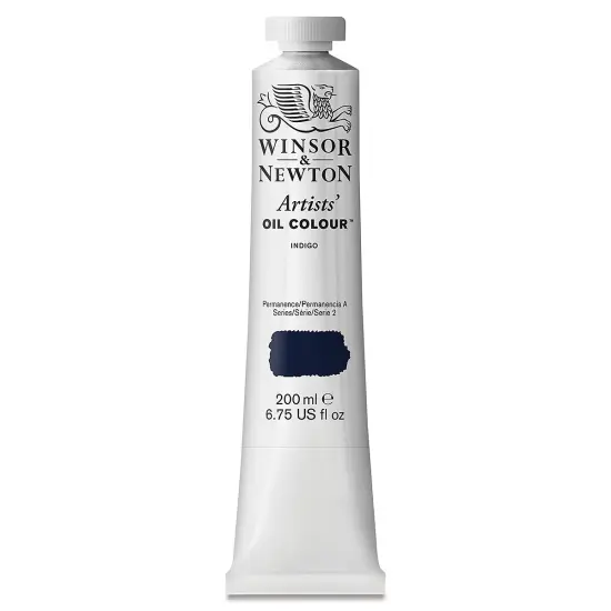 Winsor & Newton Artists' Oil Color - Indigo, 200 ml tube {2}