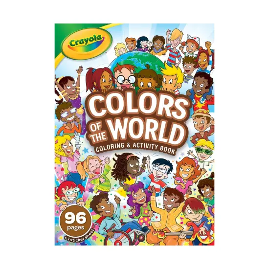 Crayola Colors Of The World Coloring Book-96 Pages {1}