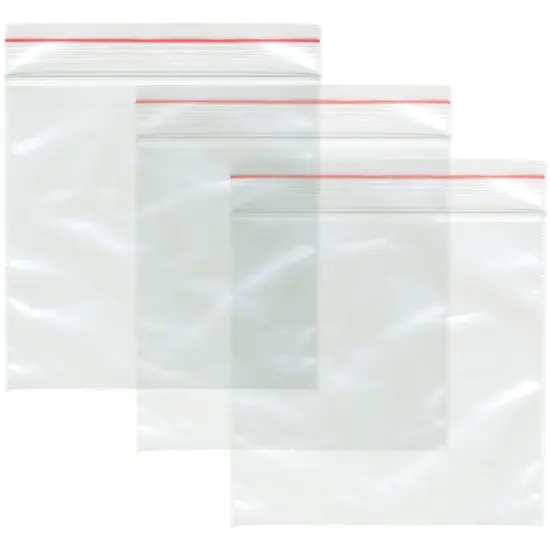 Craft Medley Ziplock Polybags 30/Pkg-4"X6" Clear {2}