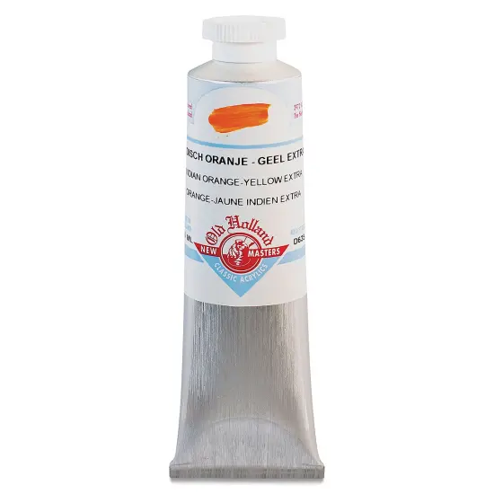 Old Holland New Masters Classic Acrylics - Indian Orange-Yellow Extra, 60 ml tube {2}