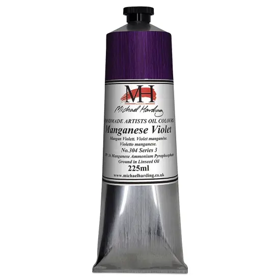 Michael Harding Artists Oil Color - Manganese Violet, 225 ml tube {2}