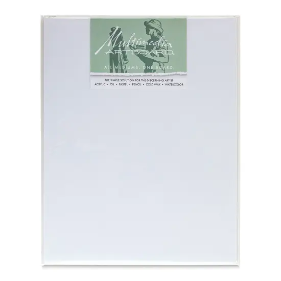Multimedia Artboard Pack - 11" x 14" x 1/32", White, 5 Sheets {1}