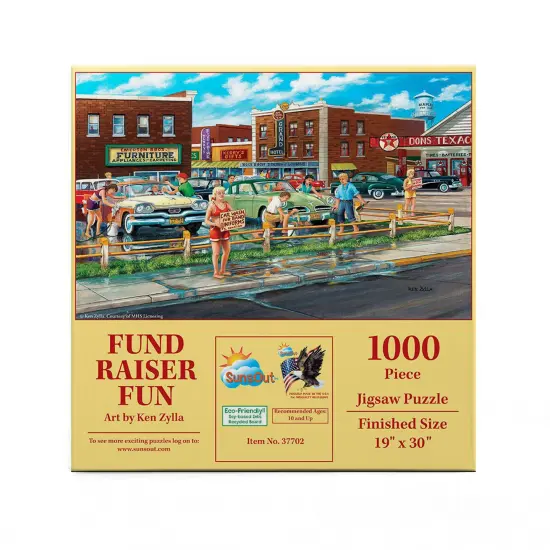 Sunsout Fundraiser Fun 1000 pc Jigsaw Puzzle 37702 {4}